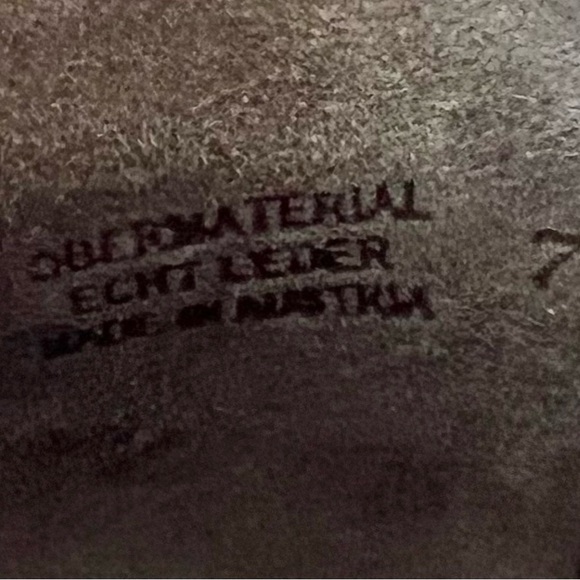 Paul Green NWOB Stacy Flat Women's Leather Shoes Loafers Grunge Metallic US 9.5 - Picture 11 of 12